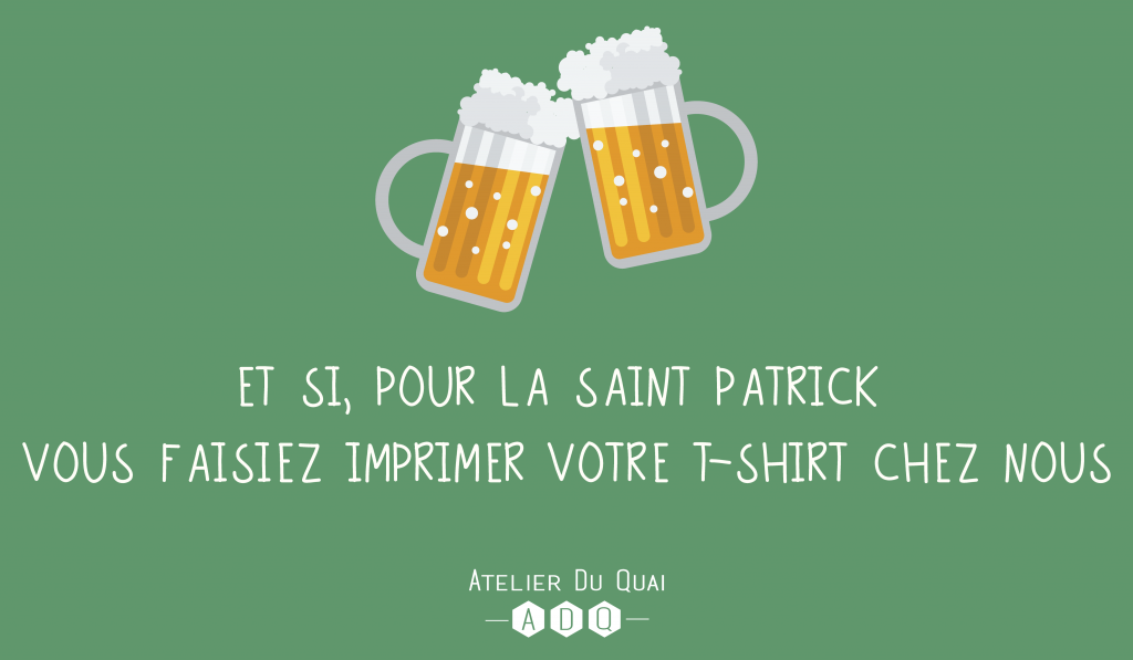 T-shirt Saint Patrick - Atelier du Quai