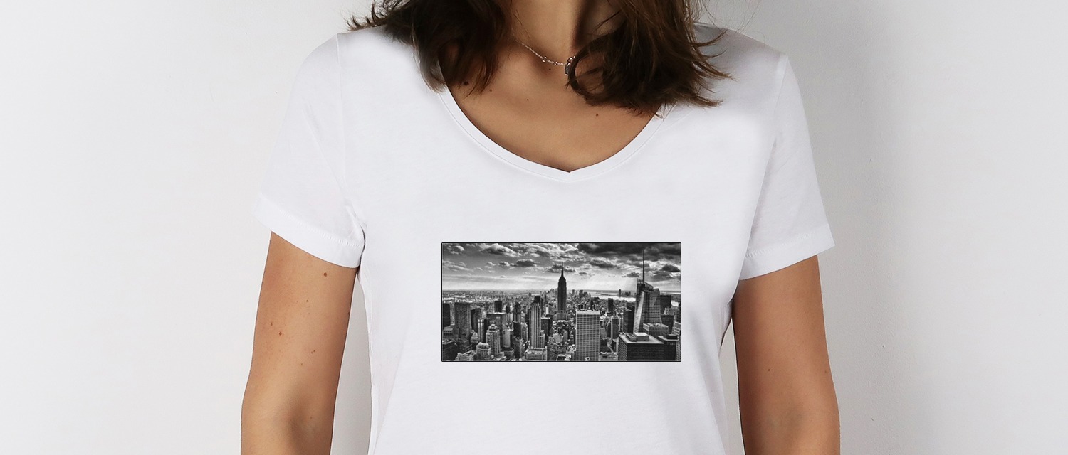 T-shirt personnalisé photo - Atelier du Quai