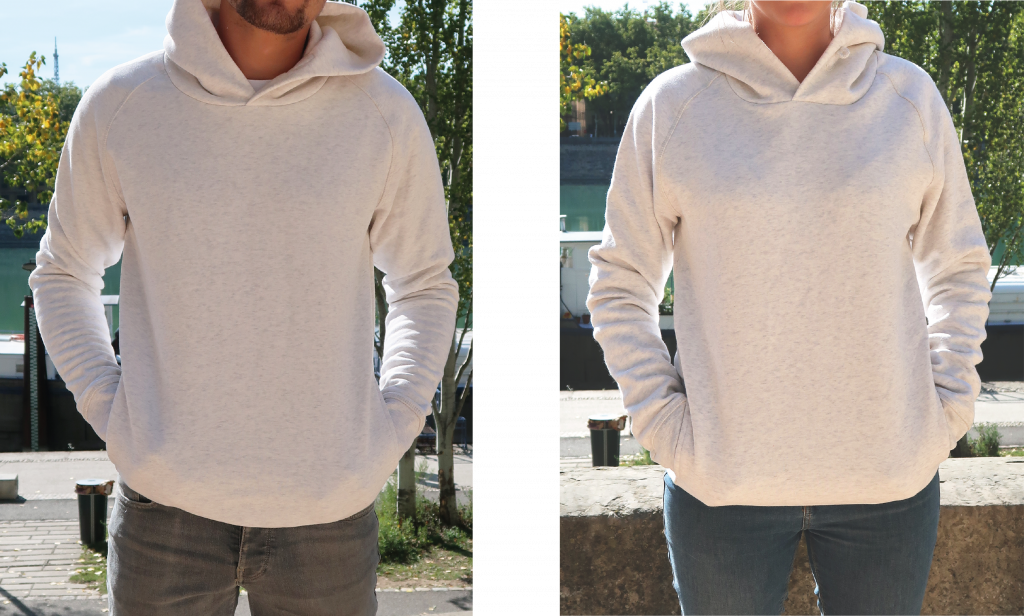 Sweat premium personnalisable - Sweat capuche premium - Atelier du Quai