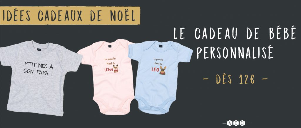 Cadeau bébé personnalisé - Atelier du Quai