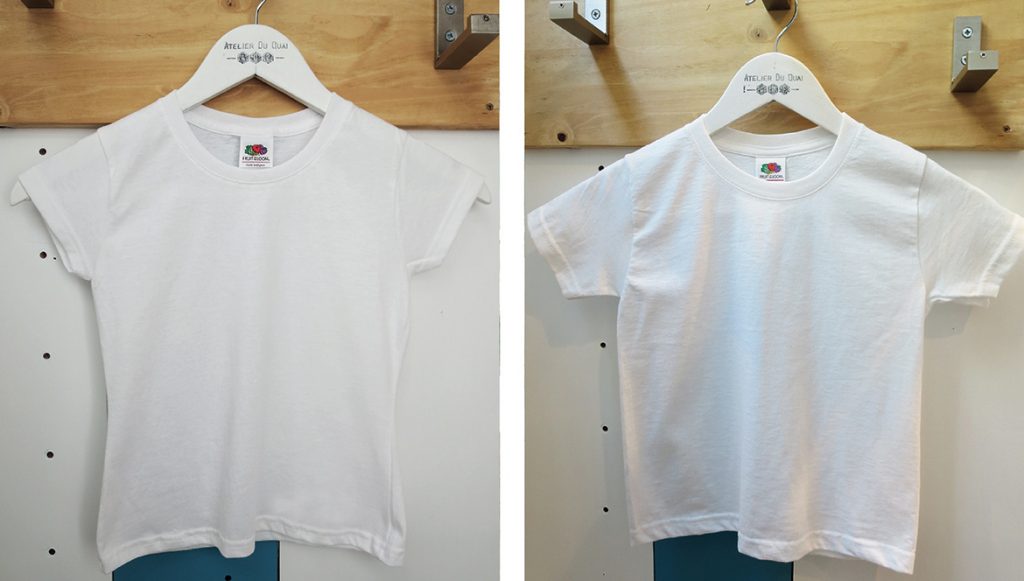T-shirt enfant personnalisé - T-shirts classiques enfants - Atelier du Quai