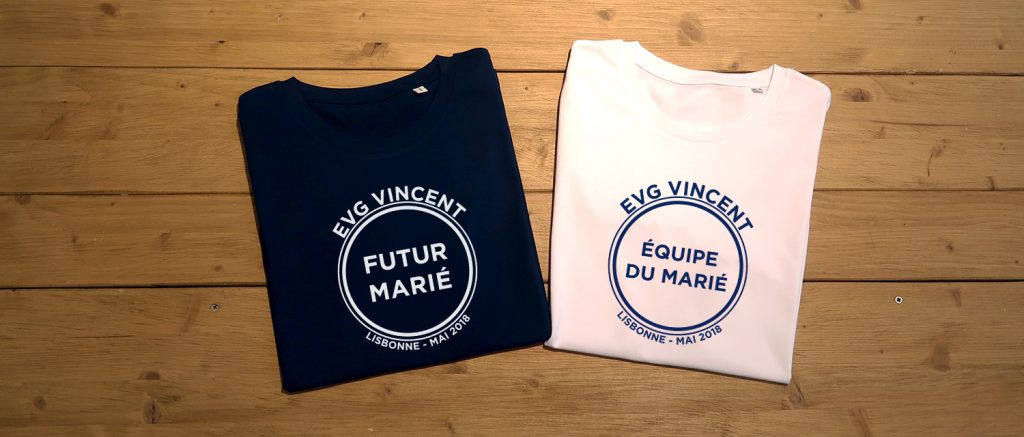 T-shirts personnalisés EVG - Atelier du Quai