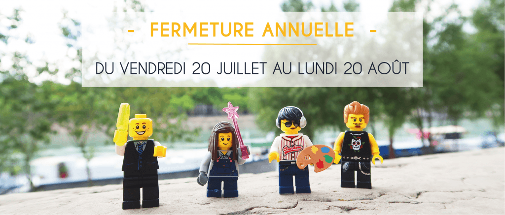 Fermeture Été 2018 - Atelier du Quai