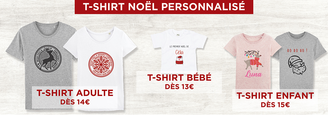chandail de noel pour toute la famille