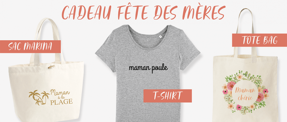 Cadeau fête des mères personnalisé - Atelier du Quai