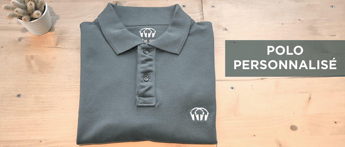 Polo personnalisable - Atelier du Quai