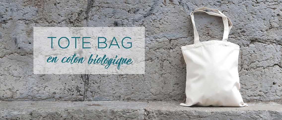 Tote bag bio personnalisé - Atelier du Quai