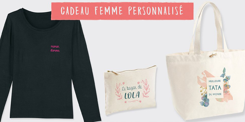Cadeau femme personnalisé