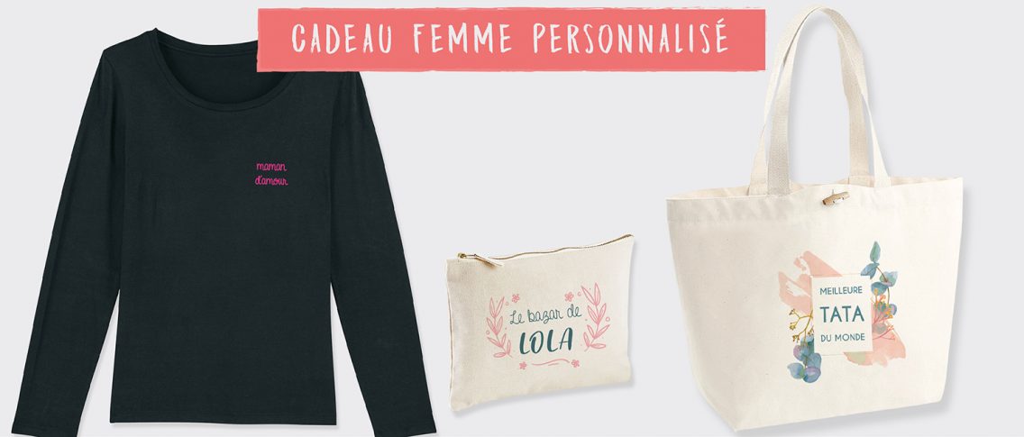 Cadeau femme personnalisé - Atelier du Quai