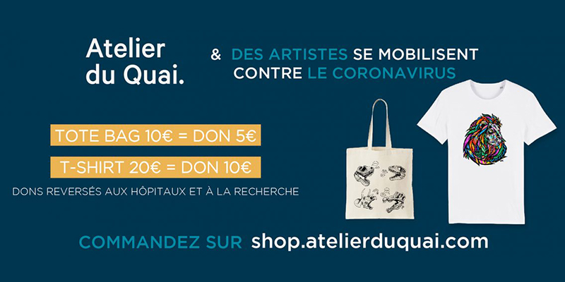 Atelier du Quai contre le Coronavirus