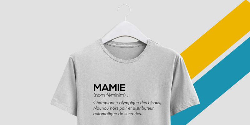 Cadeau personnalisé fête des Grands mères