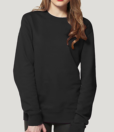 Sweat personnalisé femme sans capuche