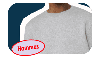 Textile homme personnalisé