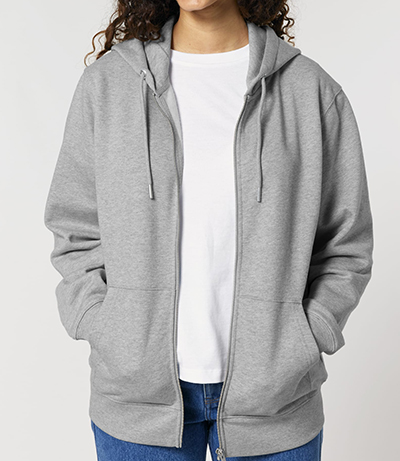 Veste personnalisée coton bio