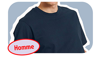tshirt personnalisé homme