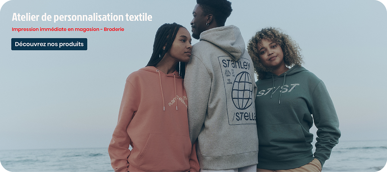 Personnalisation textile Lyon