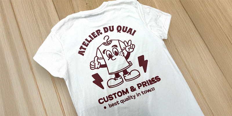 tee shirt personnalisé dijon